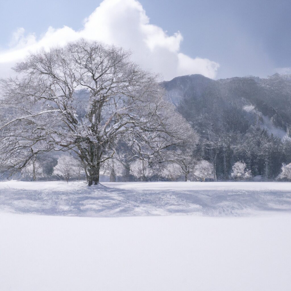 「冬の魔法：雪景色の中を歩くことで得られる驚くべき健康と精神的な利益」